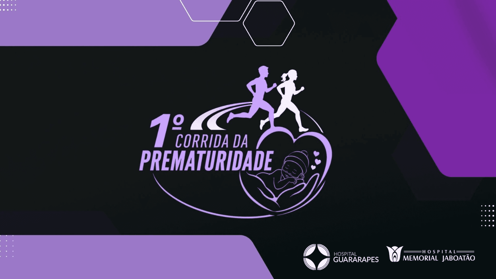Imagem de divulgação: 1ª Corrida da Prematuridade