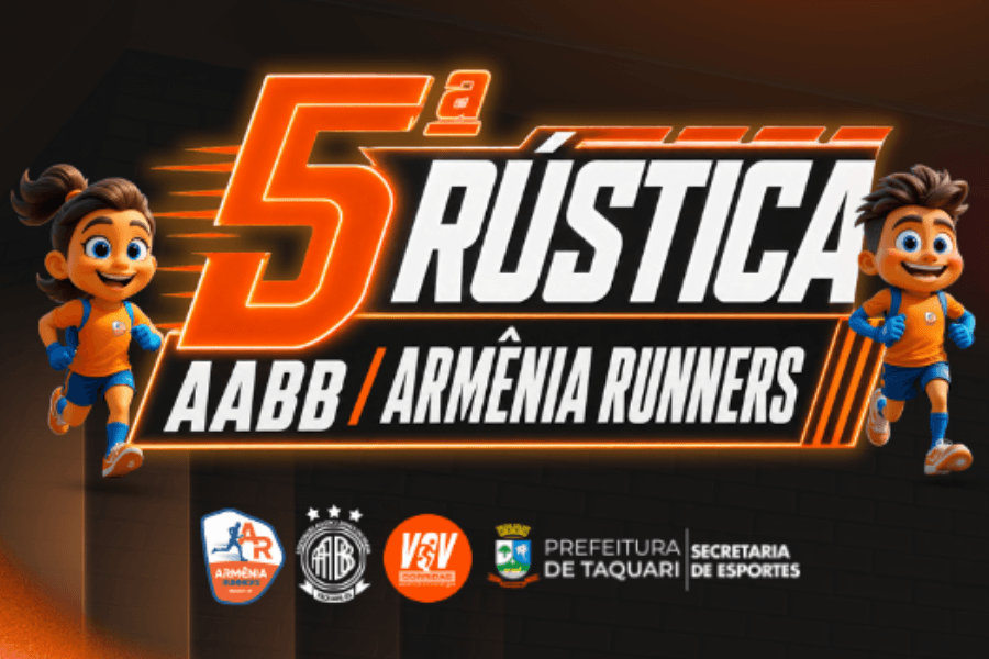 Imagem de divulgação: 5ª RÚSTICA AABB e ARMENIA RUNNERS