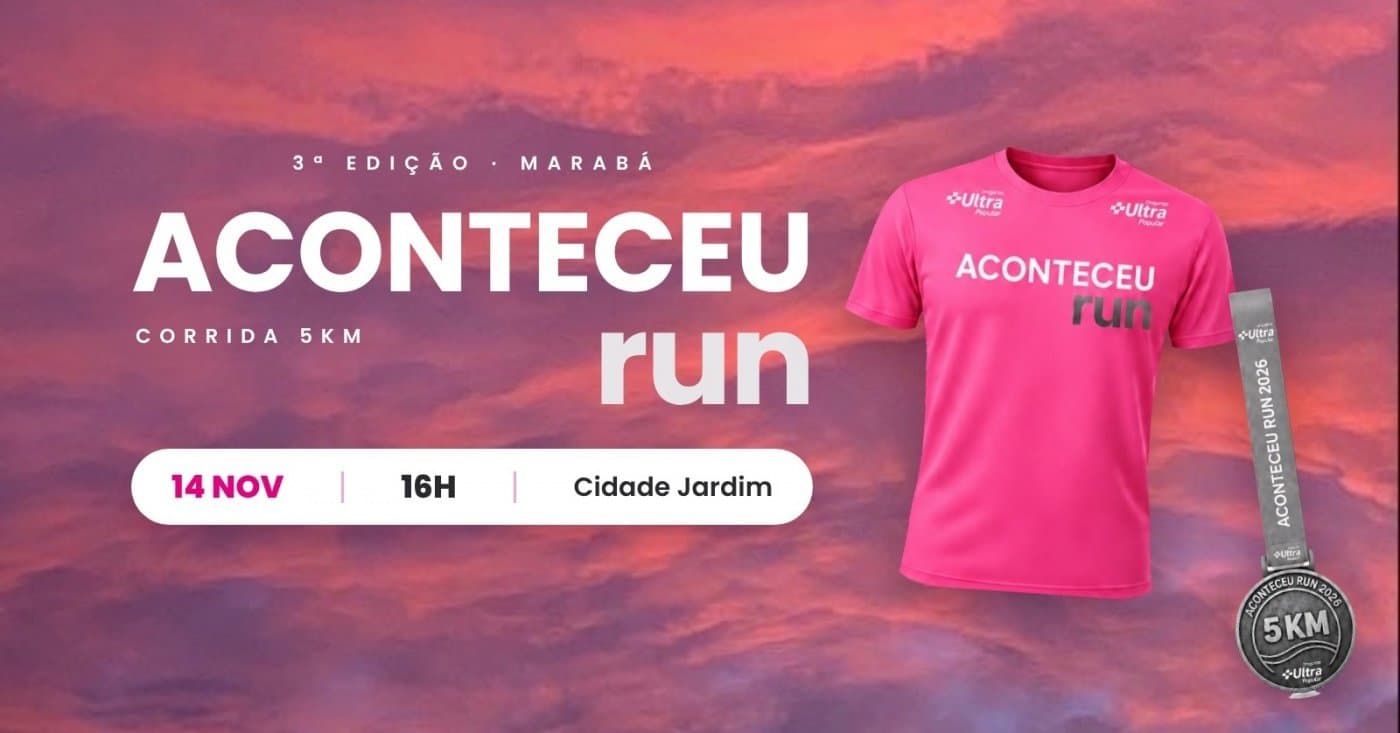 Imagem de divulgação: ACONTECEU Run 3ª edição